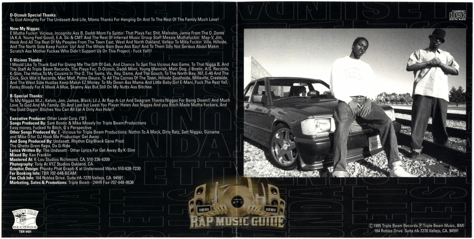 Undasett - G's Perspective: CD | Rap Music Guide